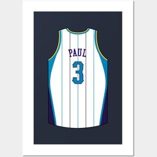 Chris Paul New Orleans Jersey Qiangy Posters and Art